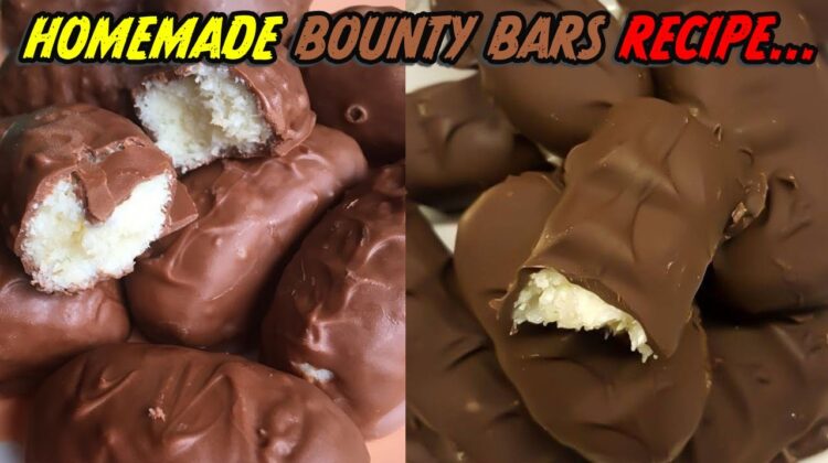 Homemade Bounty Bars Recipe