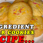 3 Ingredient Sugar Cookies Recipe