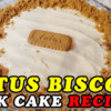 Lotus Biscoff Milk Cake Recipe