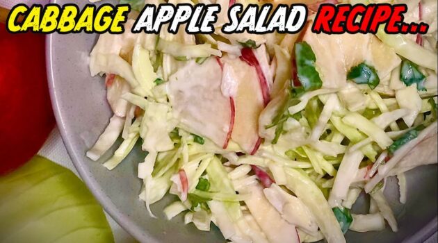 Perfect Cabbage Apple Salad Recipe